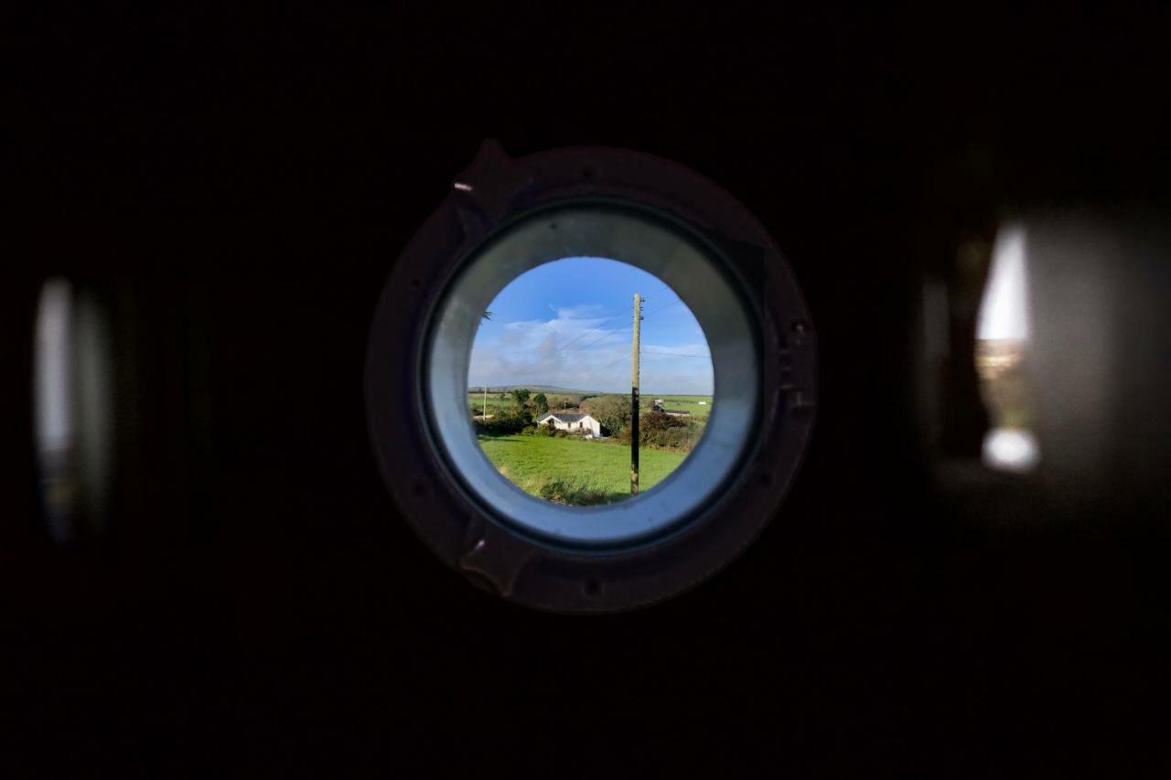 Scandi Cabin On A Hill, With Stunning Panoramic Views Ludgvan Exteriér fotografie