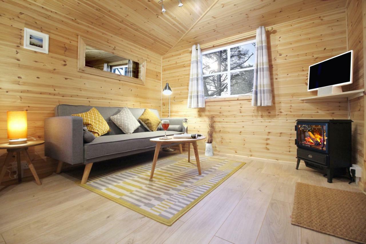 Scandi Cabin On A Hill, With Stunning Panoramic Views Ludgvan Exteriér fotografie